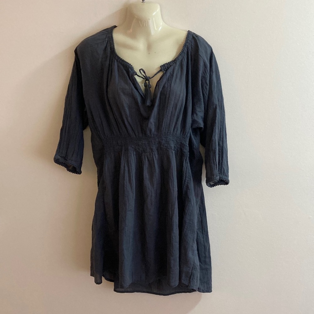 Athleta Navy Blue Tunic Top